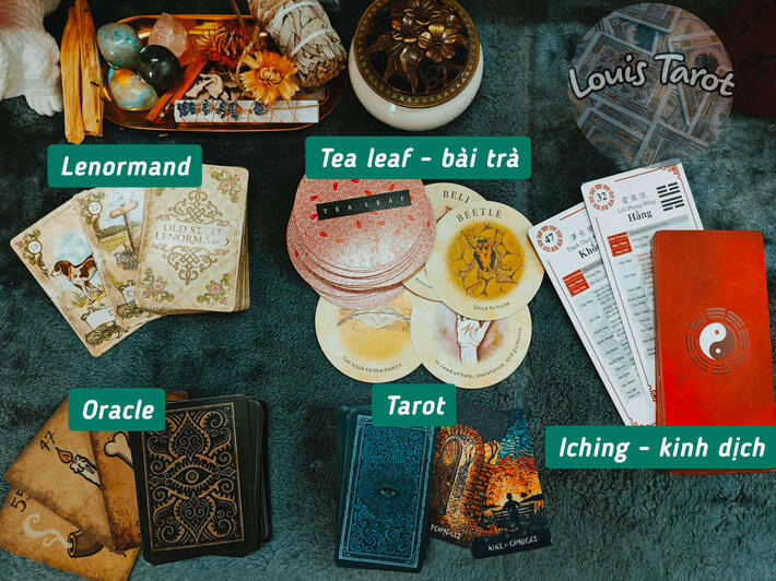 Các loại bài mà Louis Tarot sử dụng